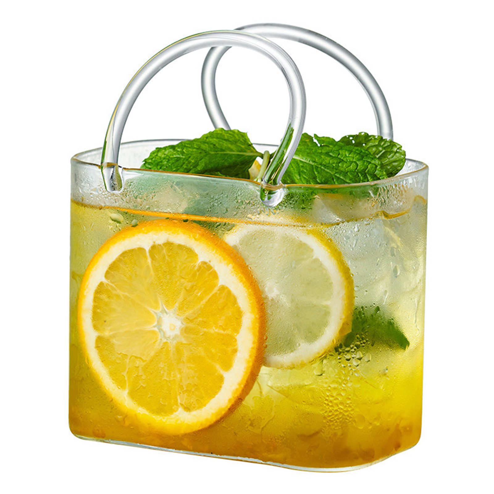 Glass Purse with Glass Straw C - Florist Supply Vases recensione e prezzo