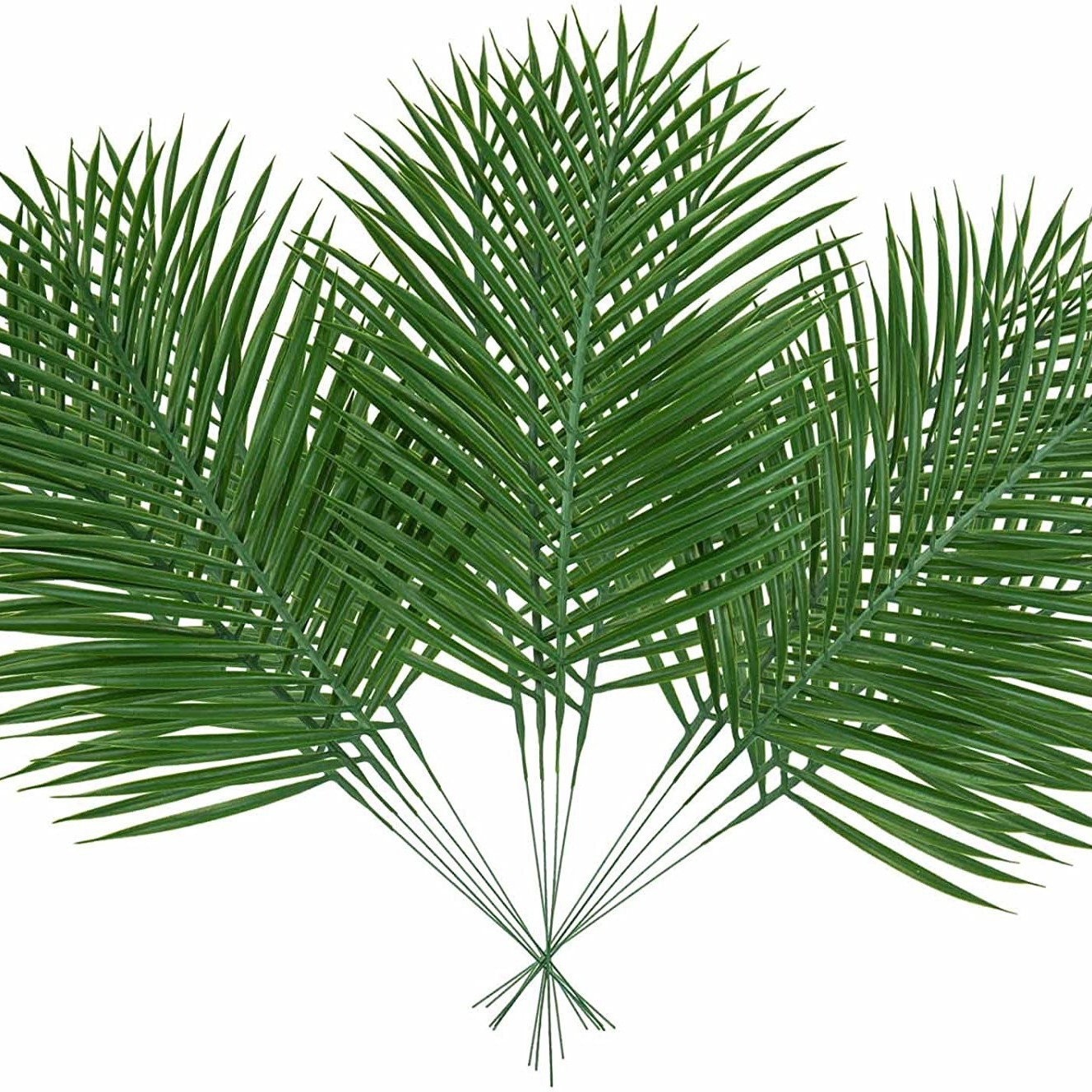 5pcs Golden Artificial Palm Le - Florist Supply Vases recensione e prezzo