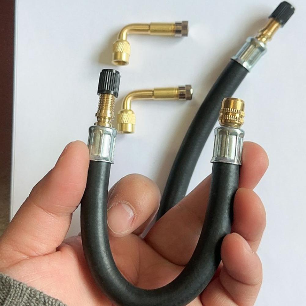 Tire Inflator Hose Extension T - Stem Extender Tube recensione e prezzo