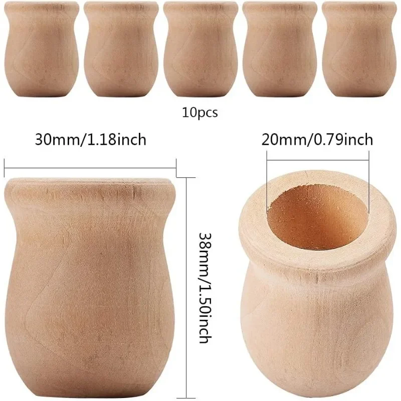 10 pcs 1.5 Inch 10pcs Unfinish - Florist Supply Vases recensione e prezzo