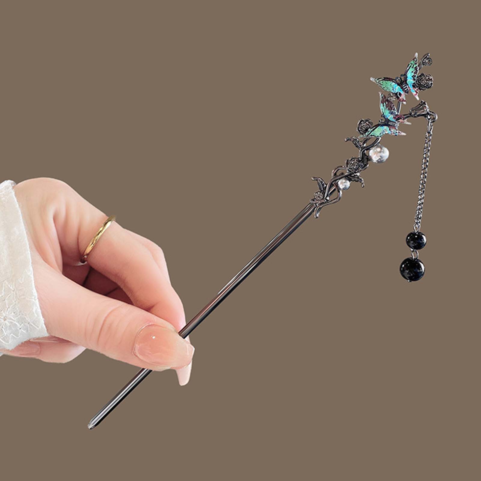 Butterfly Tassel Hairpin Hair  - Supply Florist recensione e prezzo