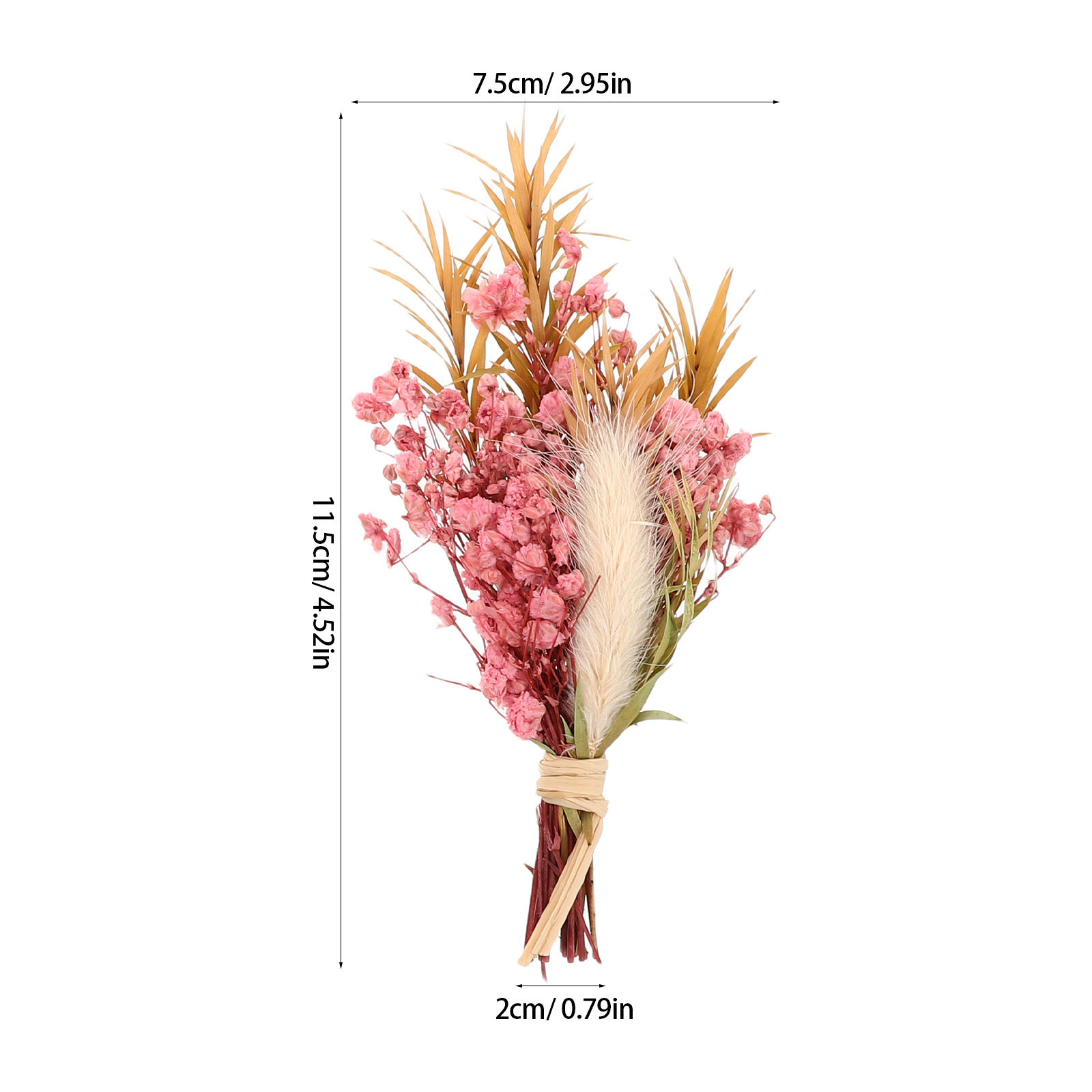 3Pcs Mini Dried Floral Bouquet - Florist Supply Vases recensione e prezzo
