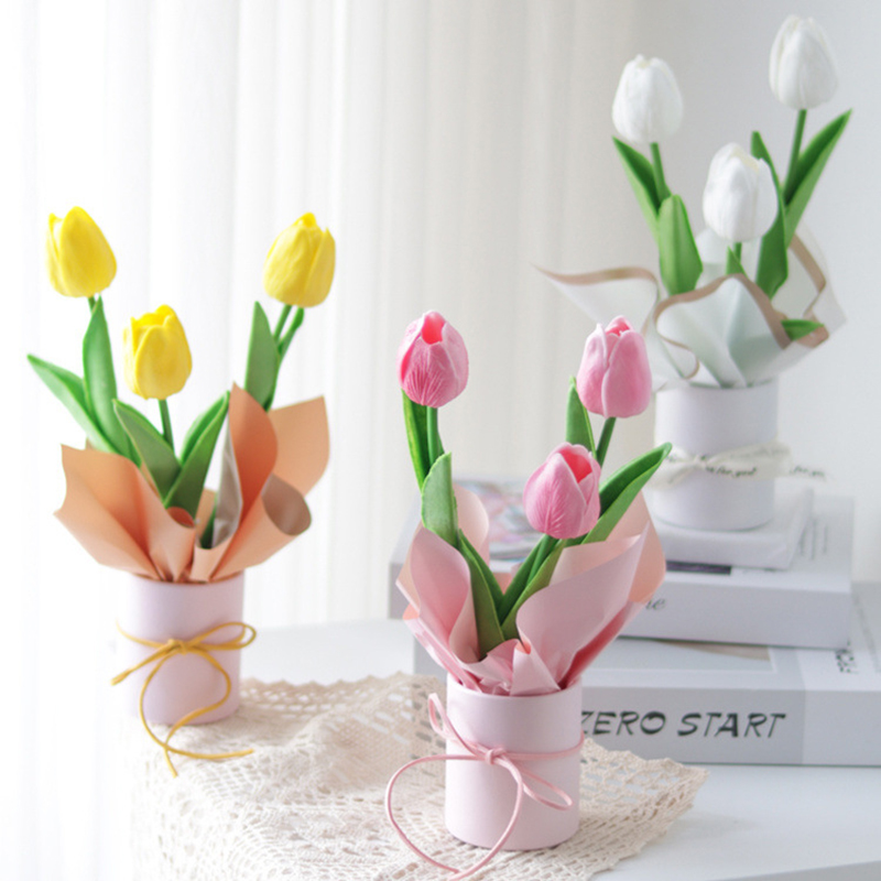 4pcs Mini Round Flower Box Gif - Florist Supply Buckets recensione e prezzo