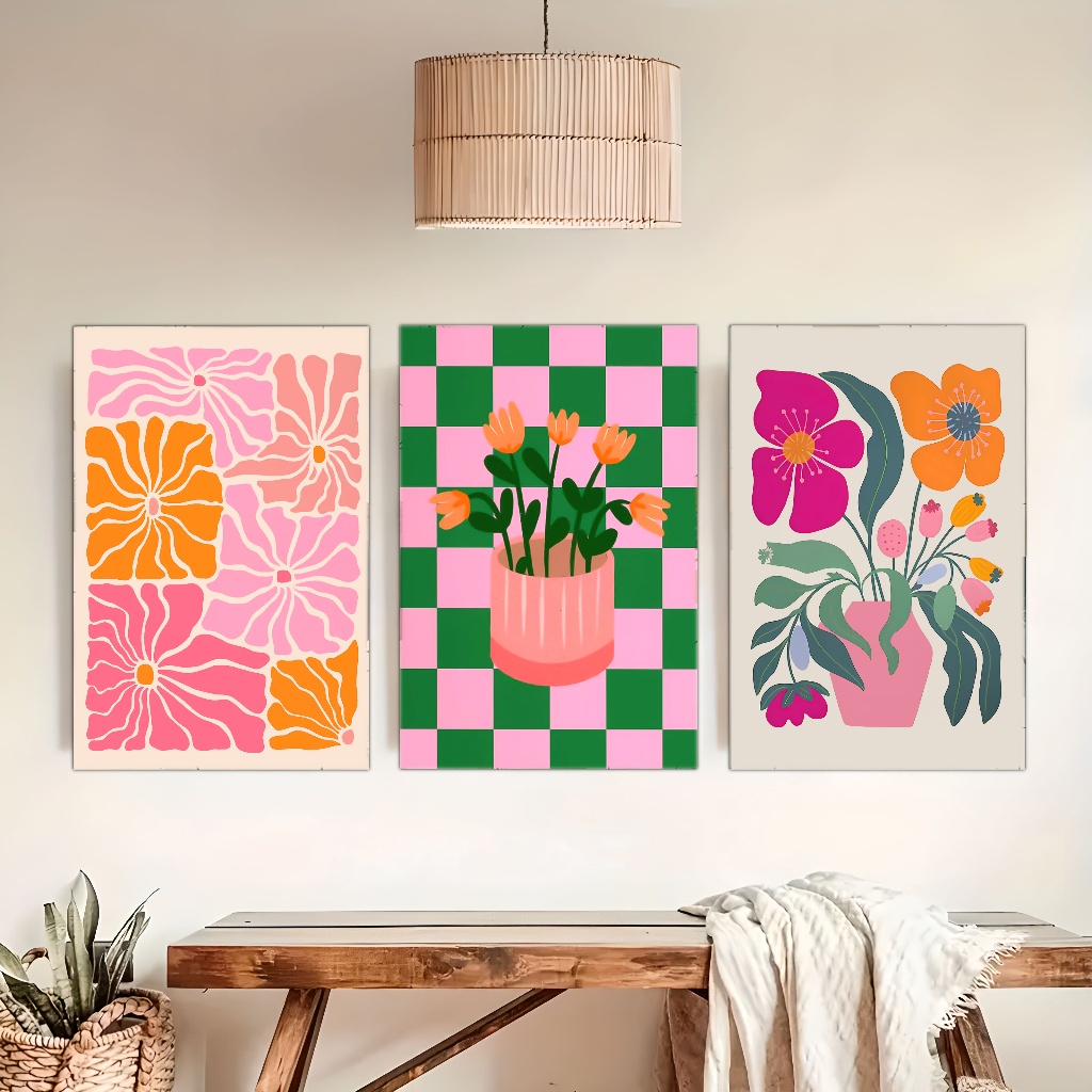 Vibrant Flowers and Vases Canv - Florist Supply Vases recensione e prezzo