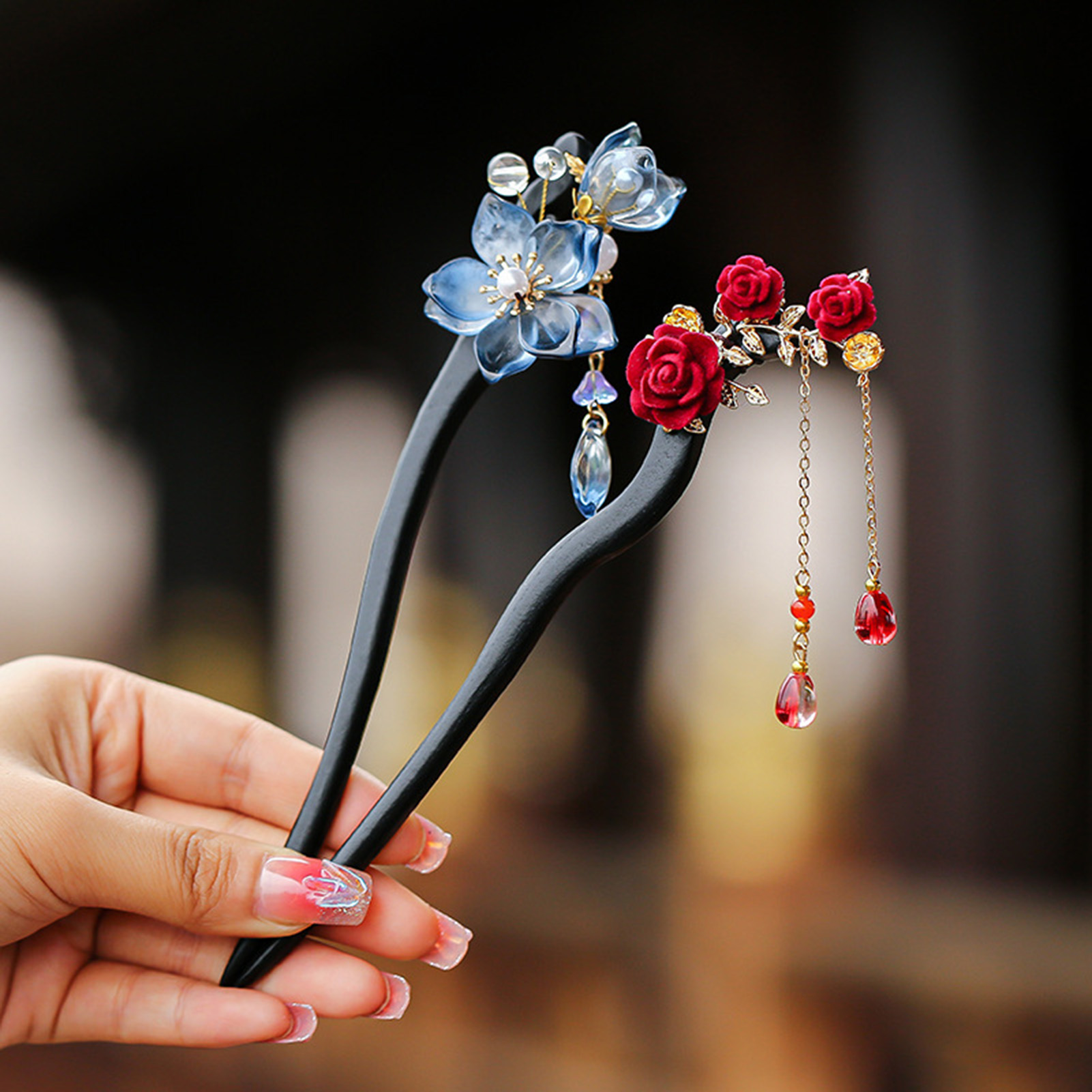 Chinese Style Flower Tassel Ha - Supply Florist recensione e prezzo