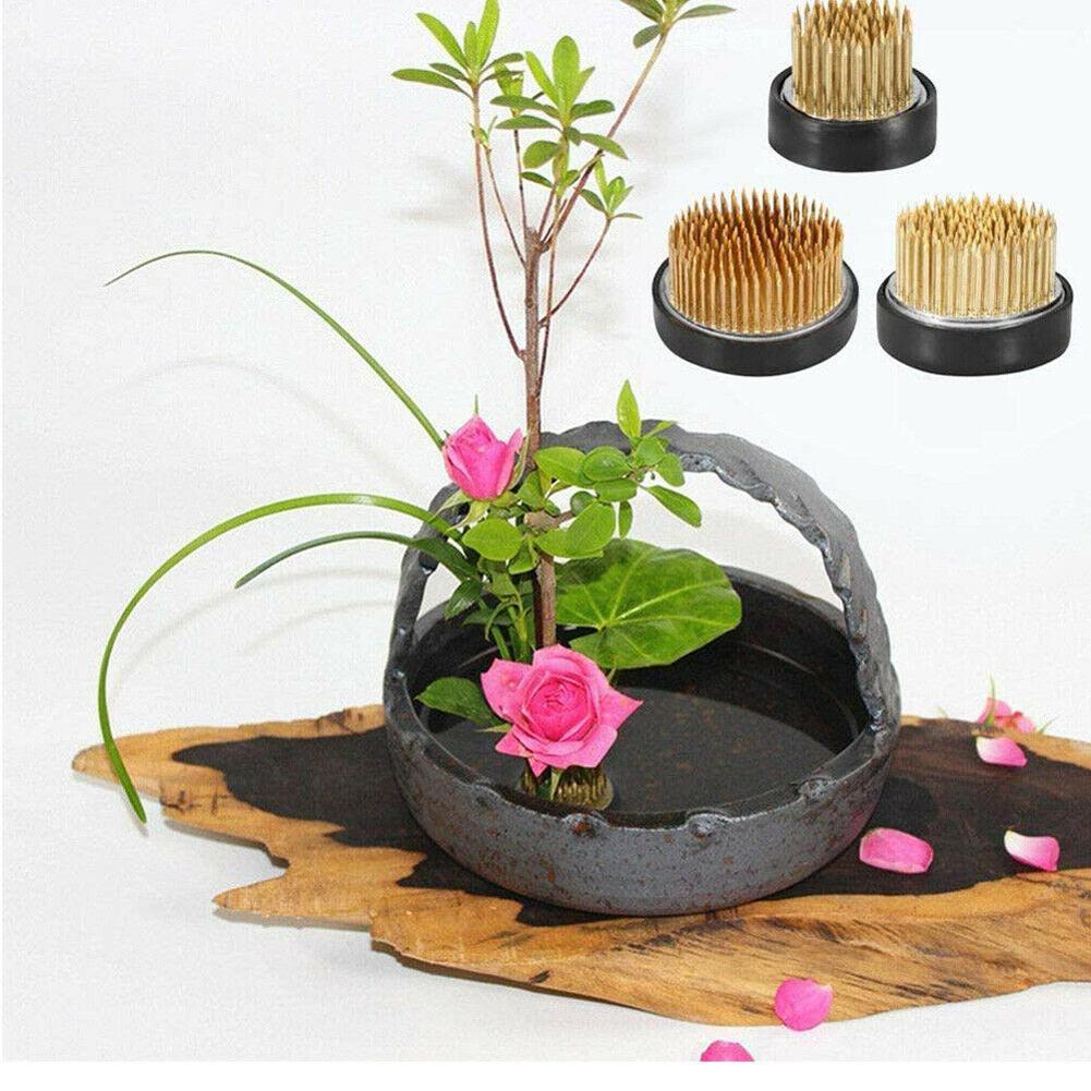 Round Ikebana Flower Frog With - Flower Frog Pin recensione e prezzo