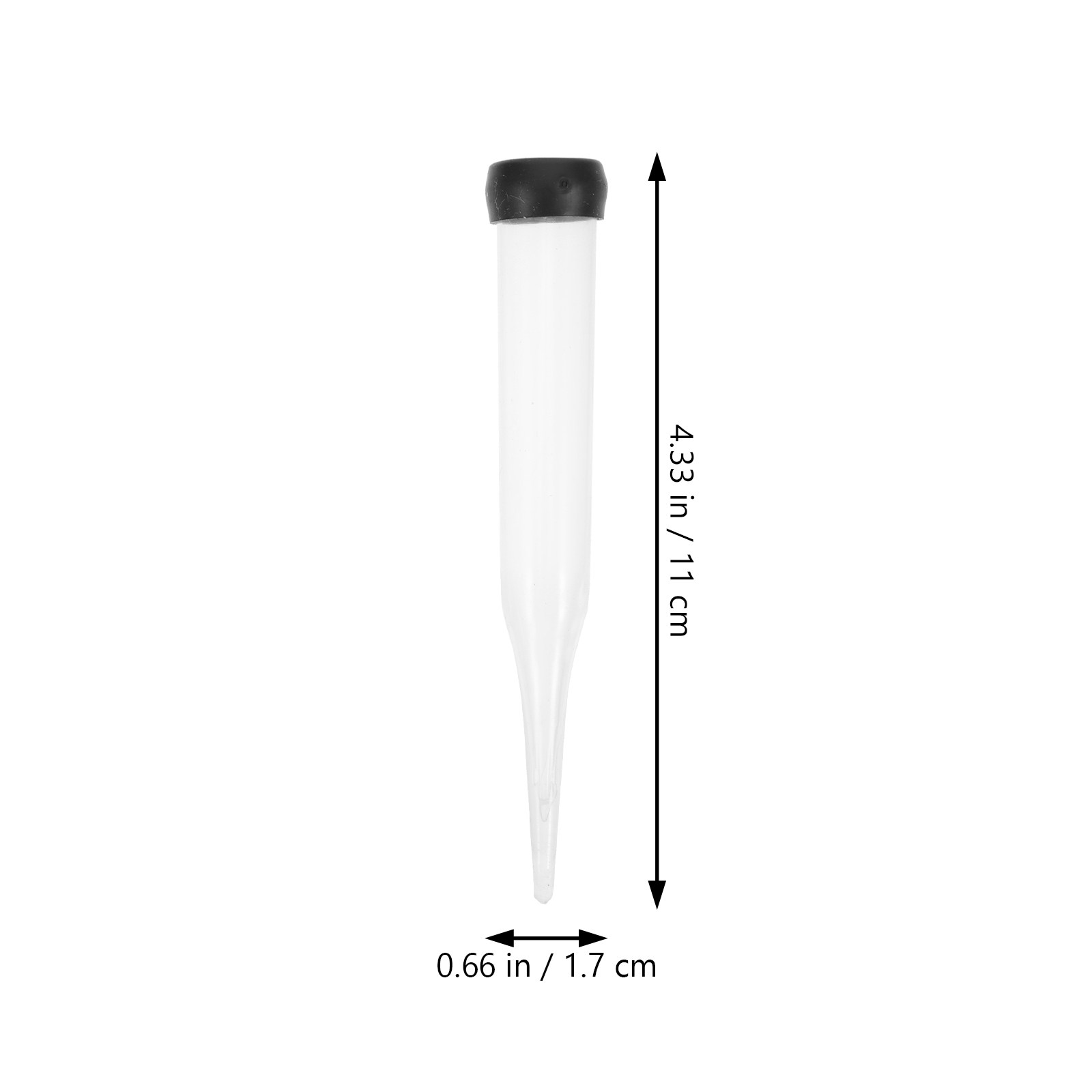 50Pcs Transparent Flower Stem  - Stem Extender Tube recensione e prezzo