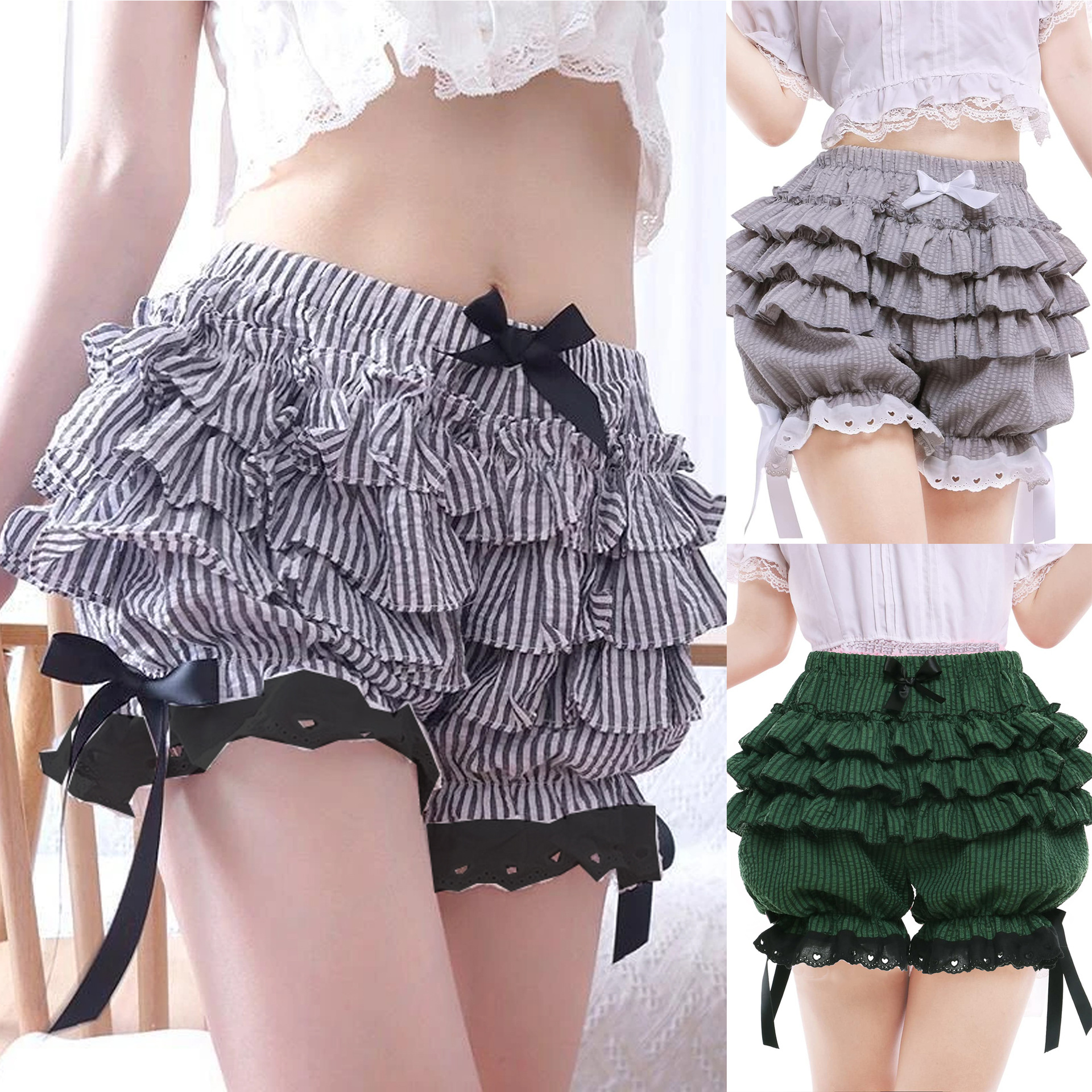 Lolita pants cute strap bow-kn - Supply Florist recensione e prezzo