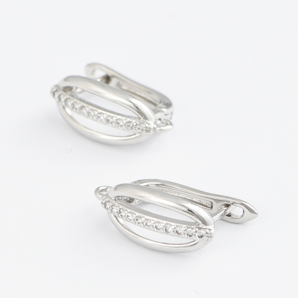 1 Pair 18K Gold Plated Brass C - Supply Florist recensione e prezzo