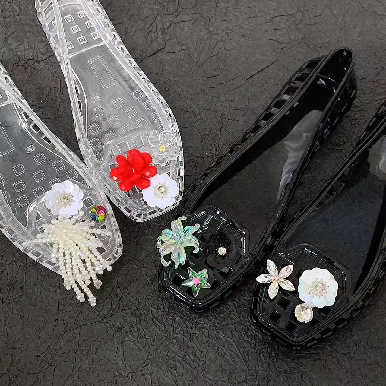 Jelly Crystal Shoes for Women, - Supply Florist recensione e prezzo
