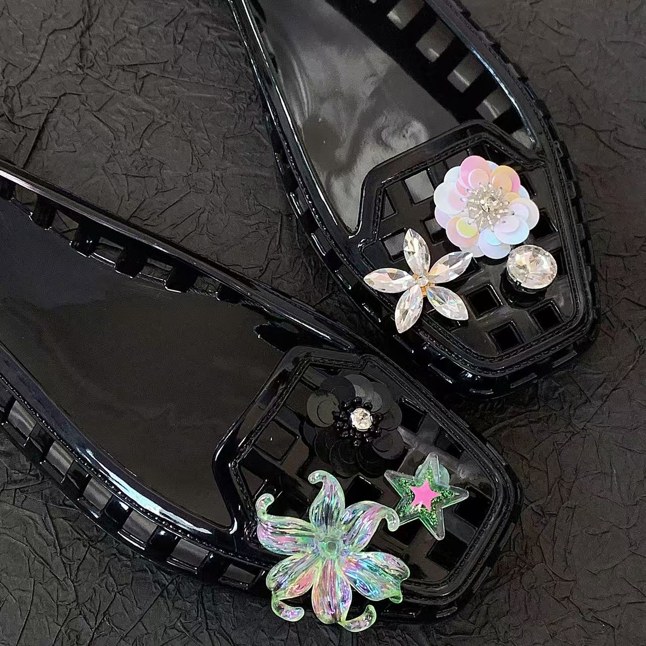 Jelly Crystal Shoes for Women, - Supply Florist recensione e prezzo