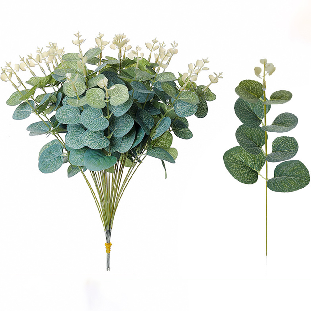 20PCS Fake Plants Silk Eucalyp - Florist Supply Vases recensione e prezzo