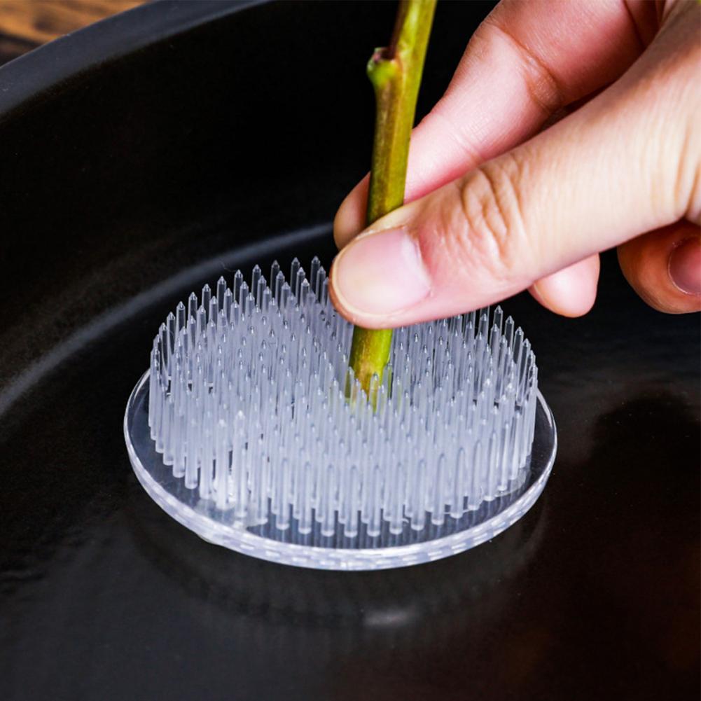 2PCS Round Ikebana Plastic Flo - Flower Frog Pin recensione e prezzo