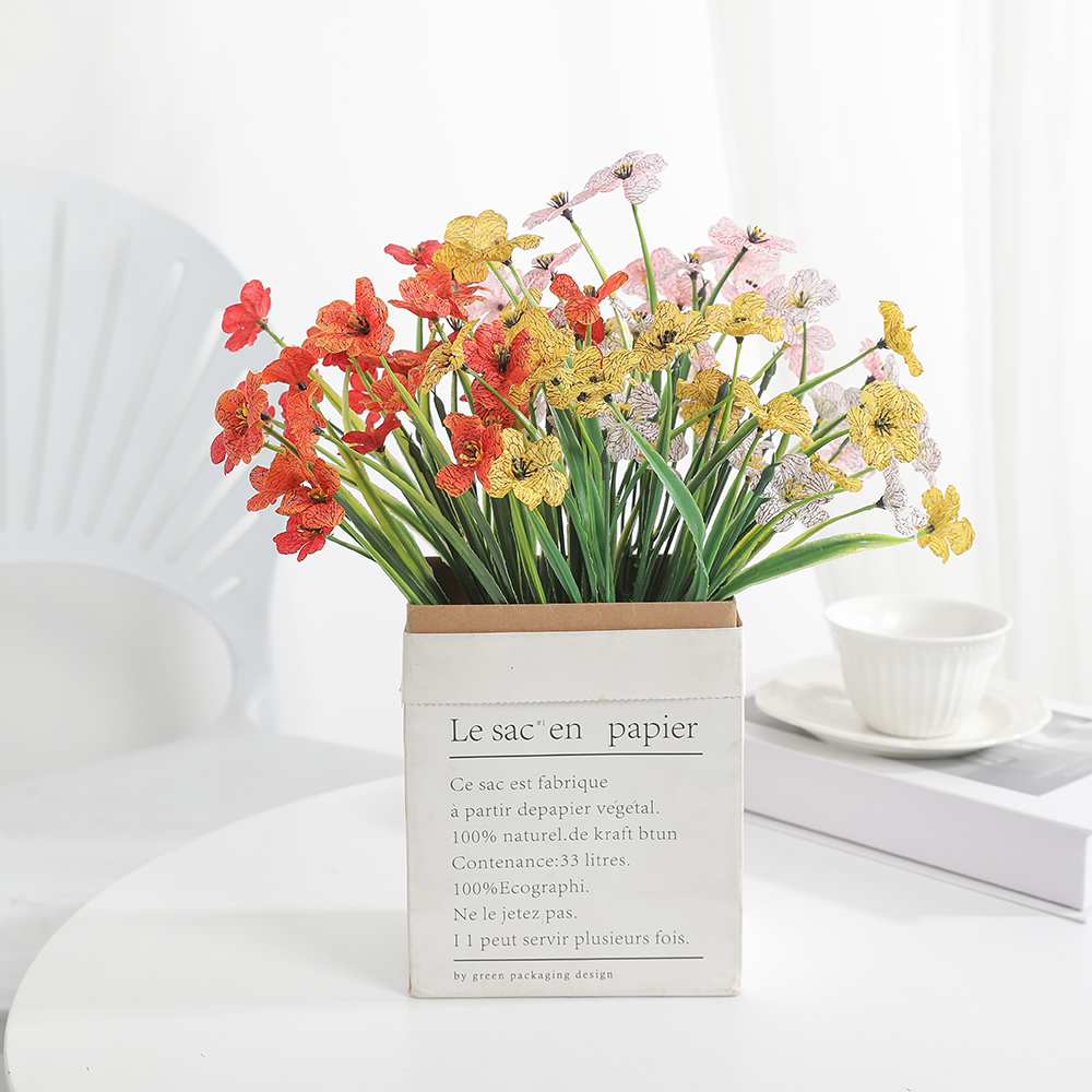 1/2Pcs Artificial Flowers Bouq - Florist Supply Vases recensione e prezzo