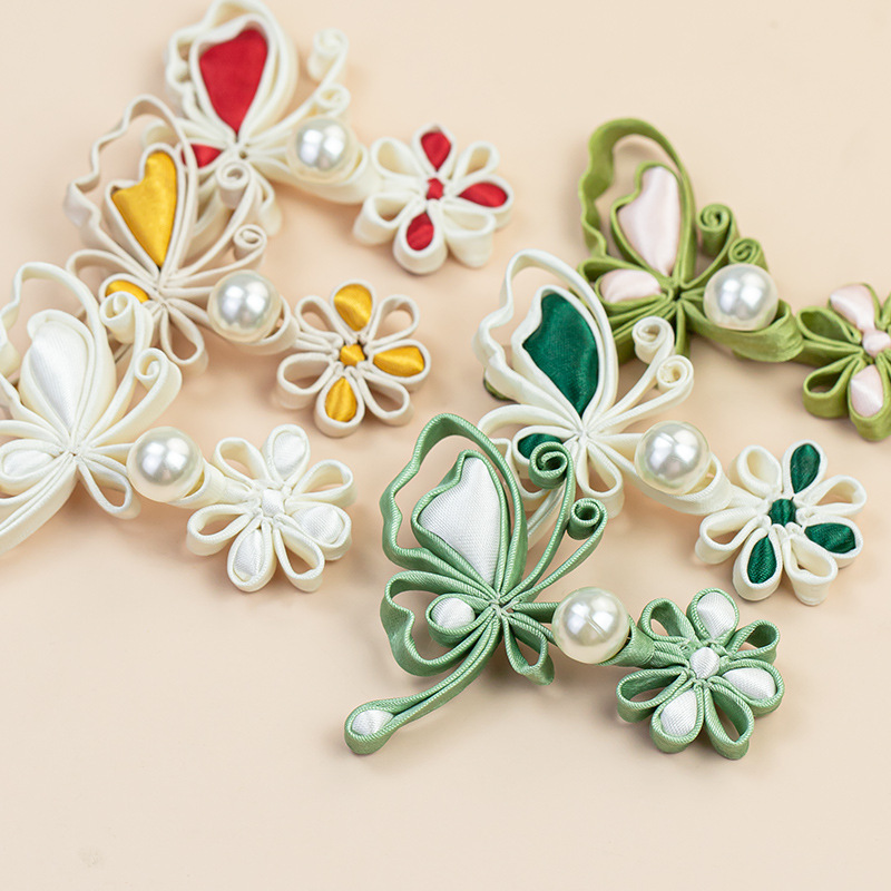Chinese Frog Closures Butterfl - Flower Frog Pin recensione e prezzo
