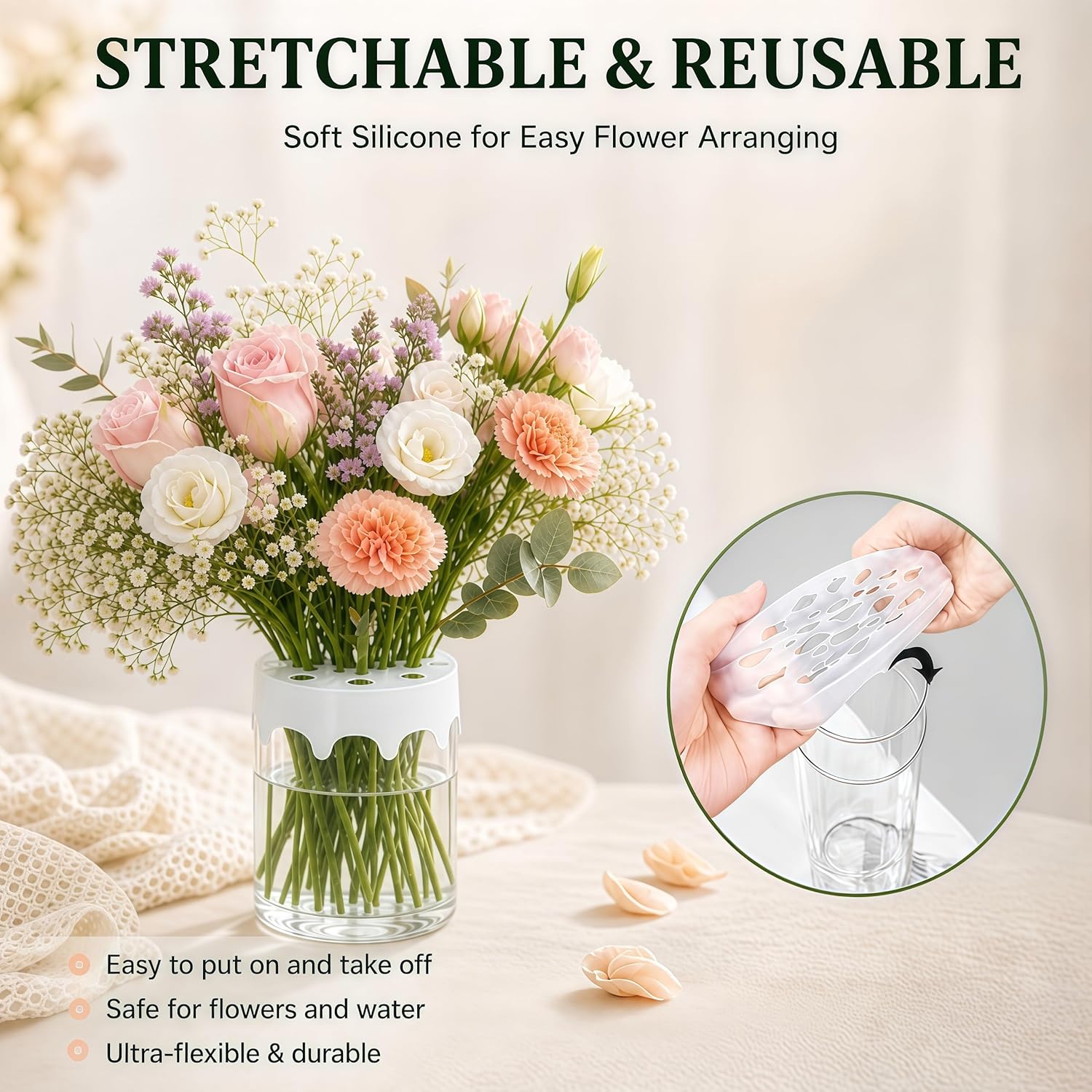 Silicone Blossom Grid Flower A - Florist Supply Vases recensione e prezzo