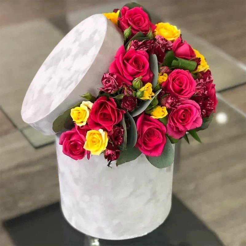 3Pcs/Set Round Shape Velvet Gi - Florist Supply Buckets recensione e prezzo