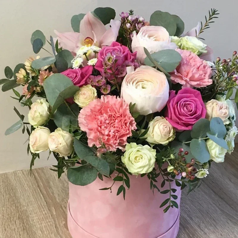 3Pcs/Set Round Shape Velvet Gi - Florist Supply Buckets recensione e prezzo