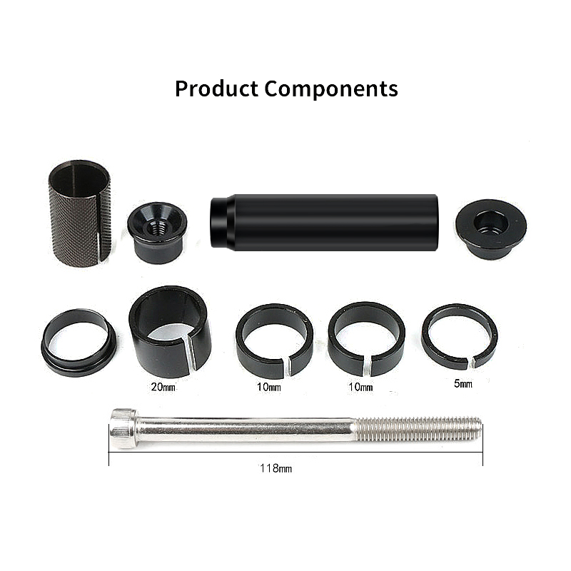 Bicycle Fork Steerer Tube Exte - Stem Extender Tube recensione e prezzo