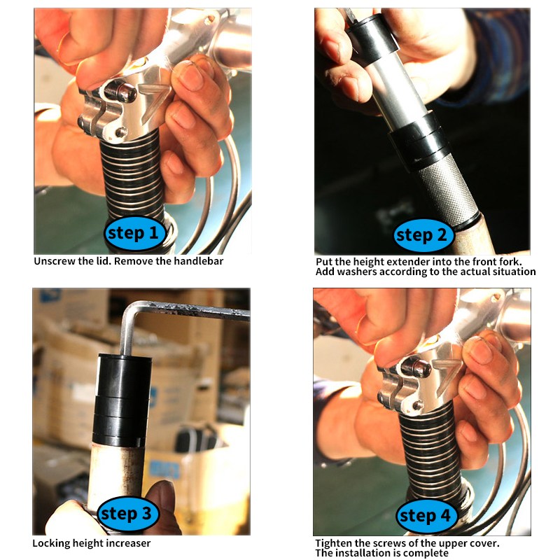 Bicycle Fork Steerer Tube Exte - Stem Extender Tube recensione e prezzo