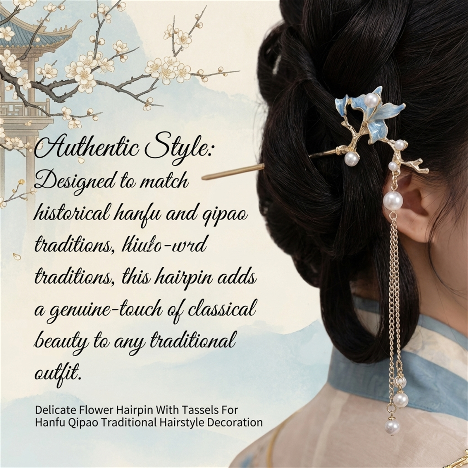 New Chinese Style Antique Hair - Supply Florist recensione e prezzo