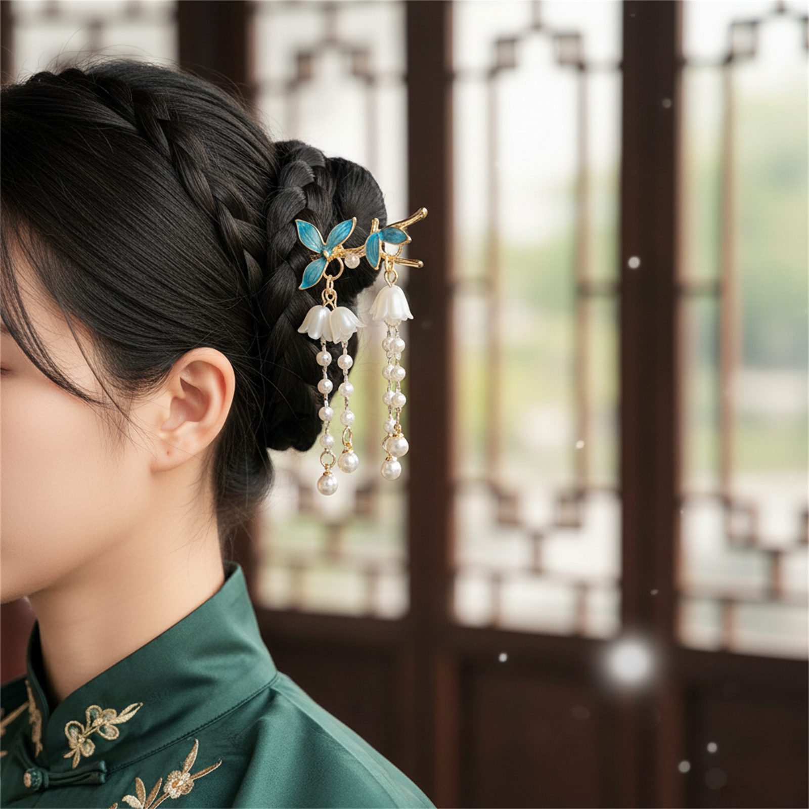 New Chinese Style Antique Hair - Supply Florist recensione e prezzo
