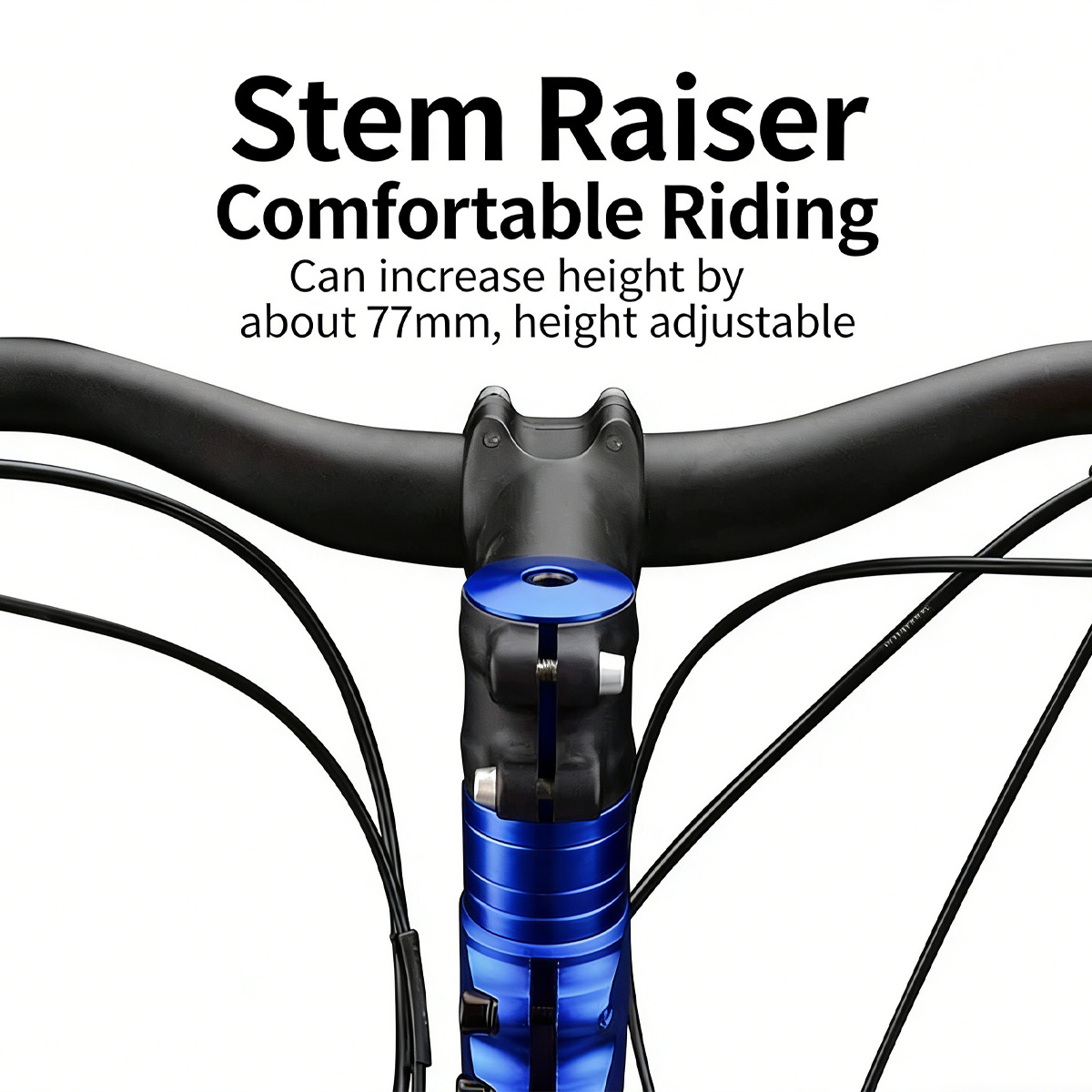 1pc Bicycle Stem Riser Head Tu - Stem Extender Tube recensione e prezzo