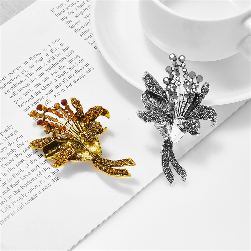 YAOLOGE Novel Chic Flower Broo - Flower Frog Pin recensione e prezzo