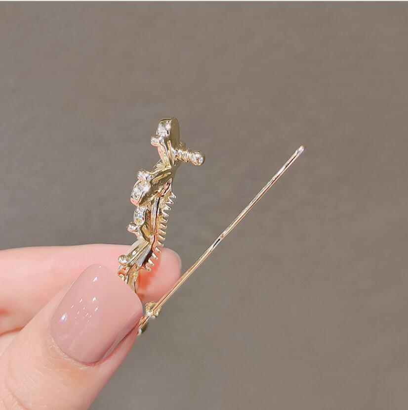 Pearl Hairpins Frog Buckle Hai - Flower Frog Pin recensione e prezzo