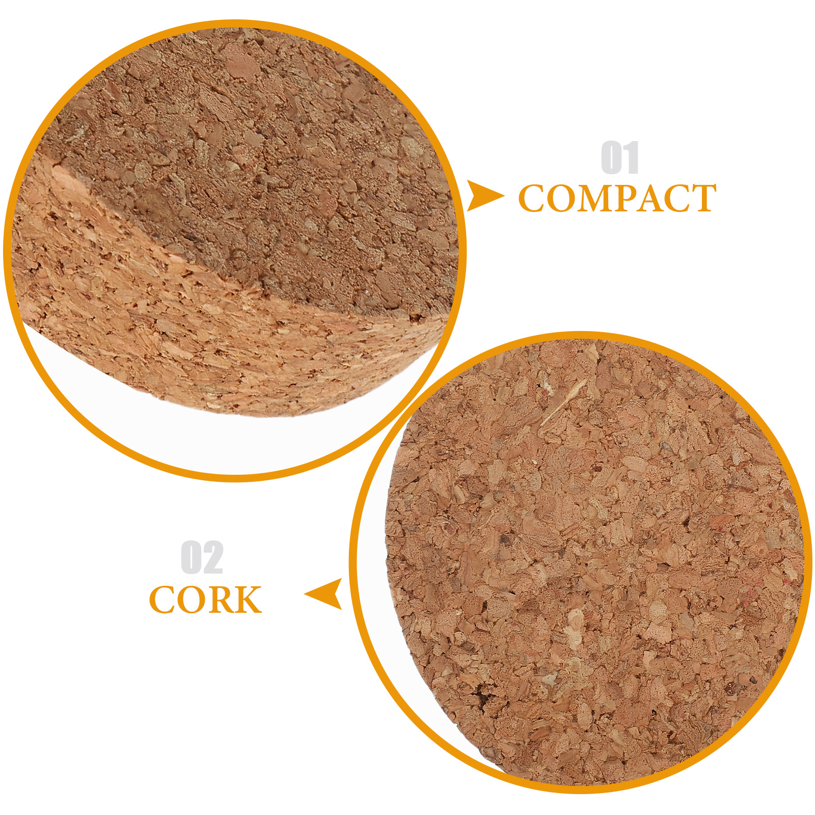 6 pcs Cork Lids For Glass Flow - Florist Supply Vases recensione e prezzo