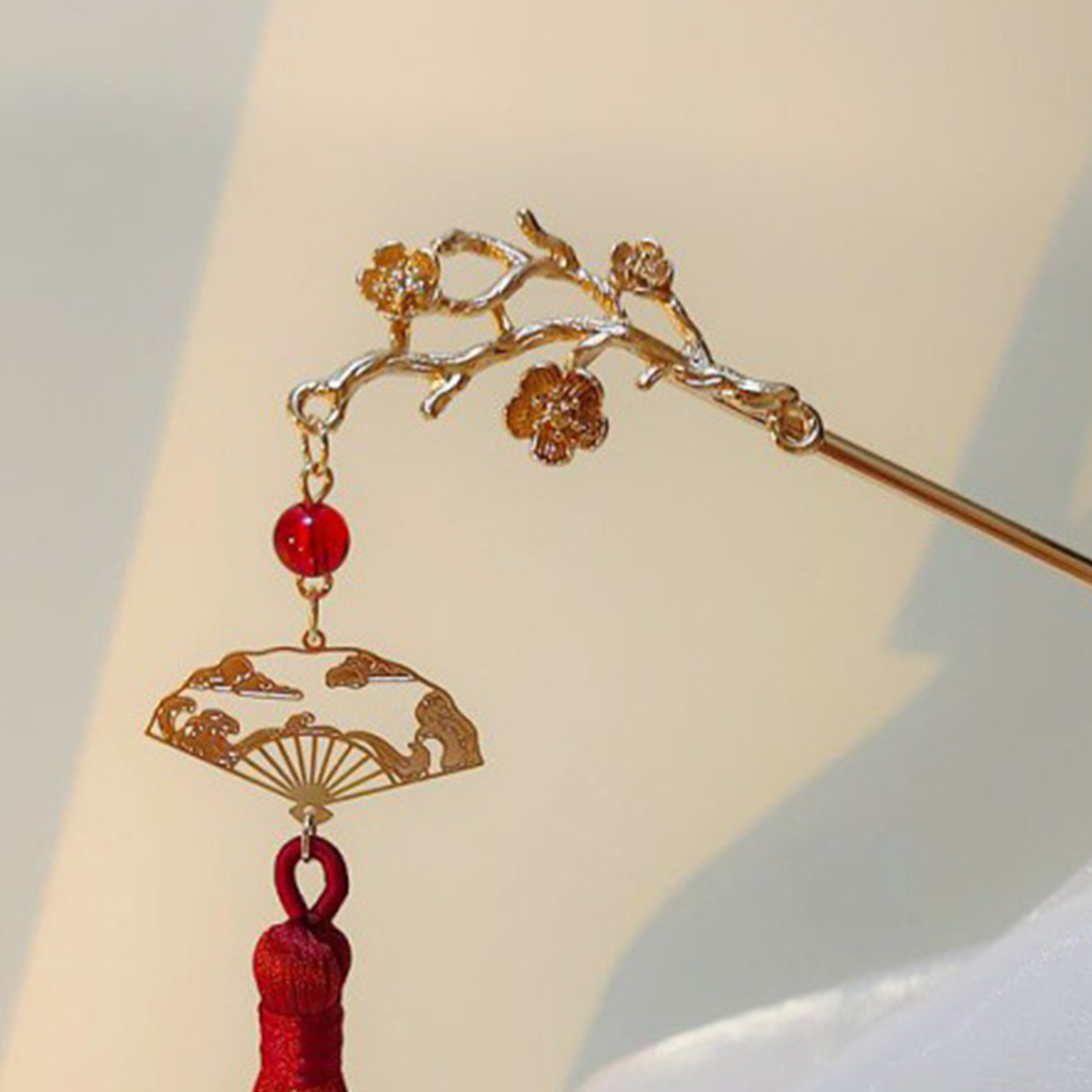Retro Flower Tassel Hairpin Fo - Supply Florist recensione e prezzo