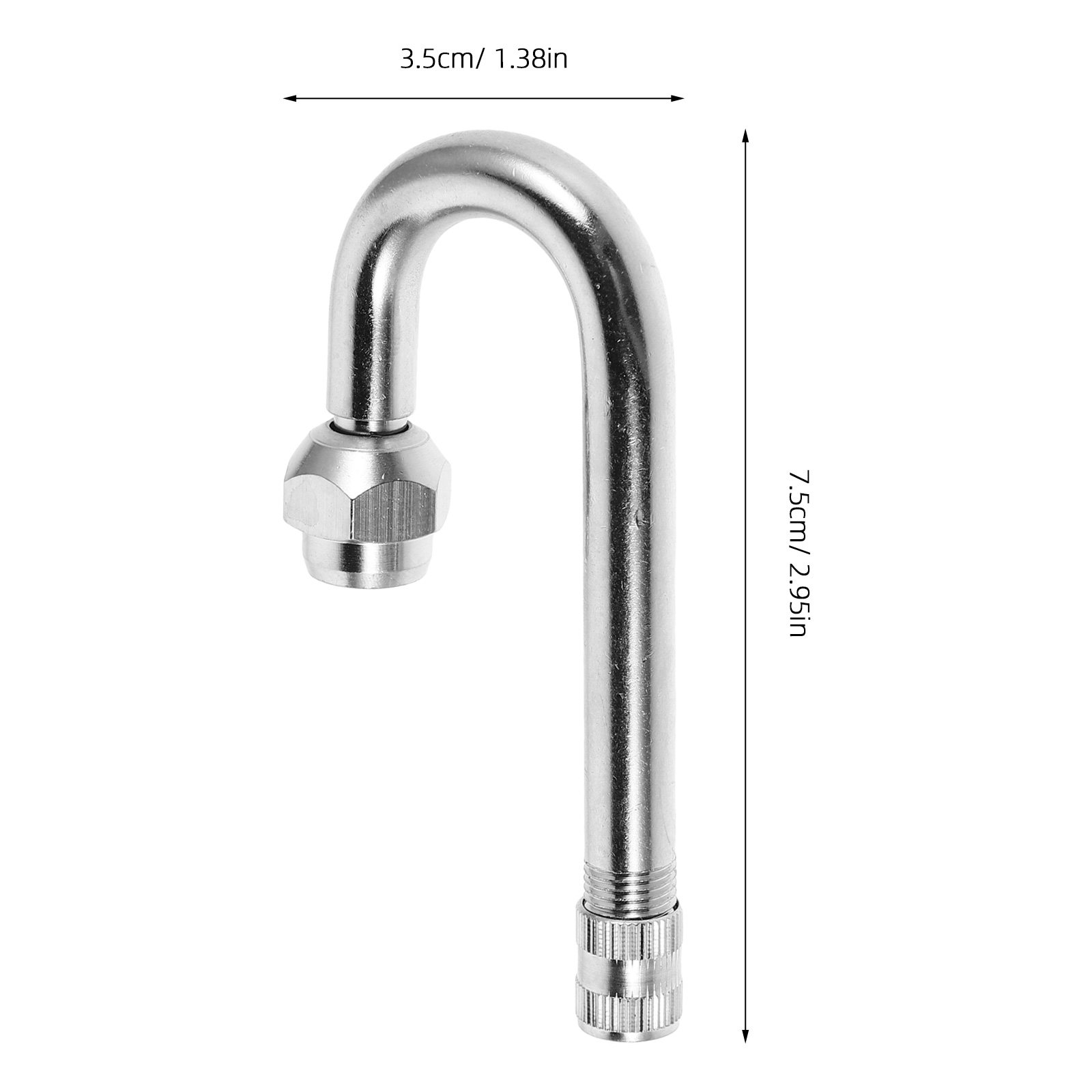 2Pcs Screw on Valve Stem Exten - Stem Extender Tube recensione e prezzo