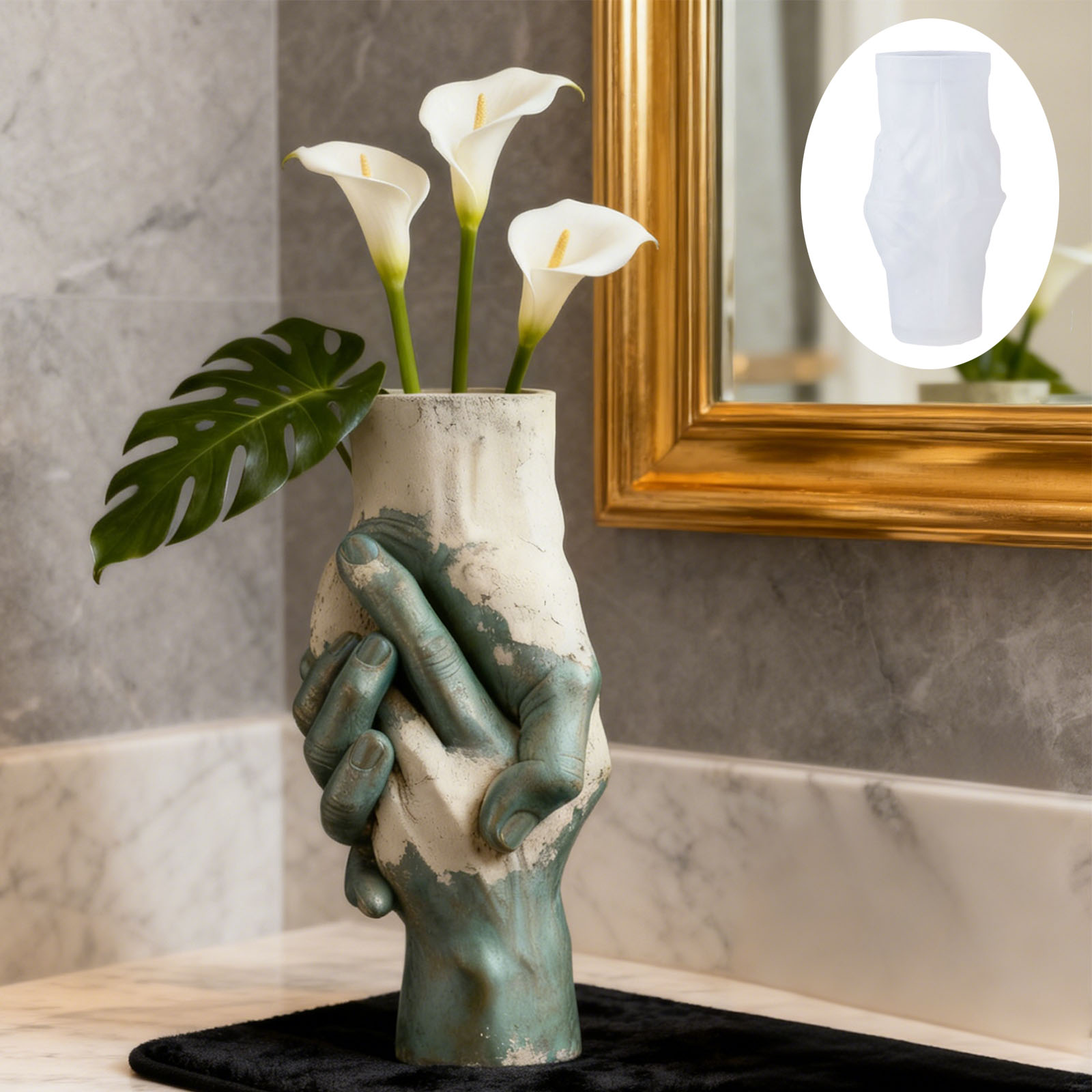 Artistic Hand-in-Hand Vase Sil - Florist Supply Vases recensione e prezzo