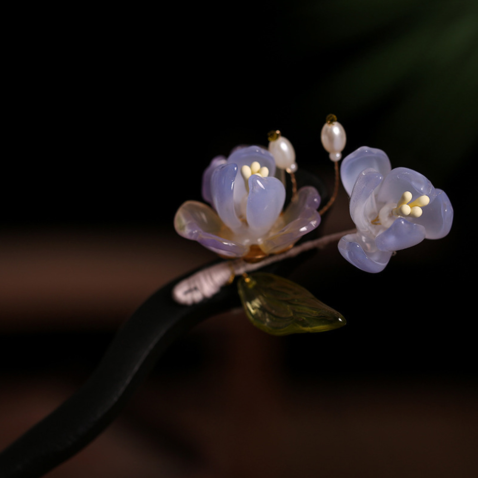 Vintage Wooden Flower Hairpin  - Supply Florist recensione e prezzo