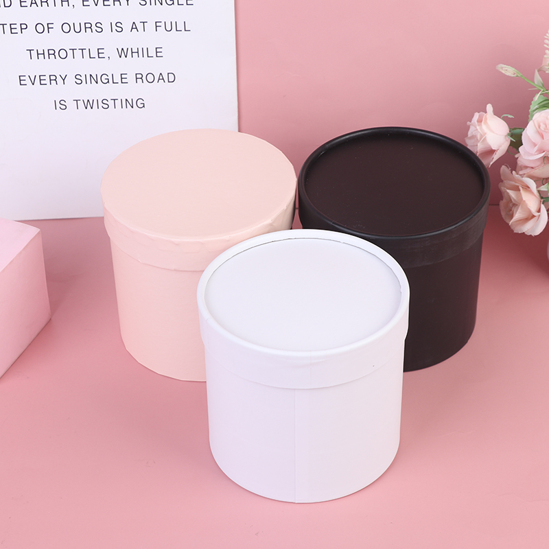 1PC Round Flower Paper Gift Bo - Florist Supply Buckets recensione e prezzo
